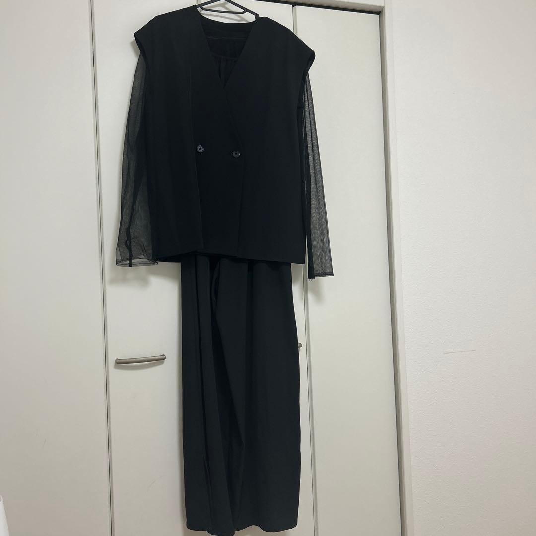 Manish vest setup etUNIVER結婚式パンツドレス3点セット