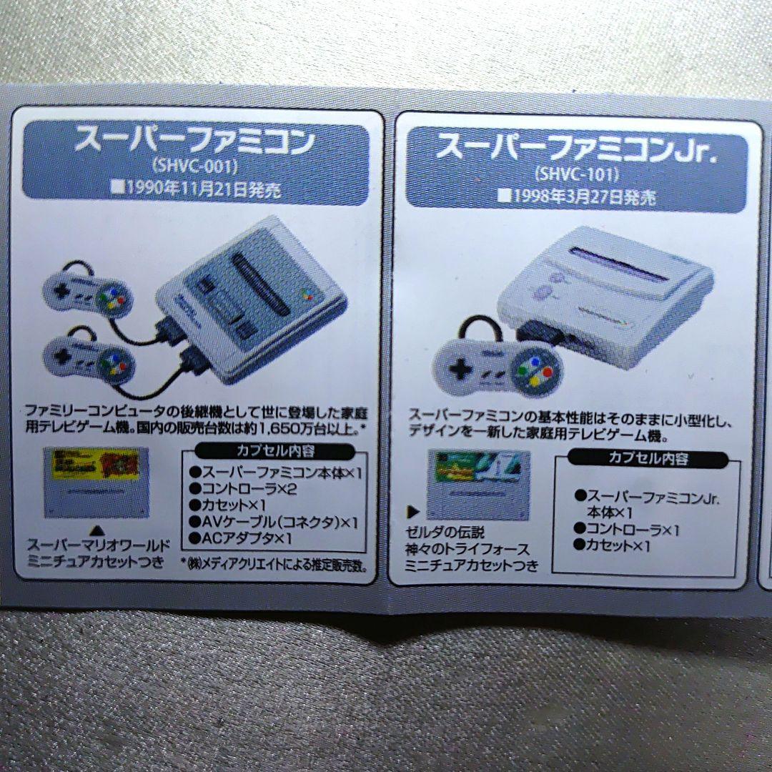 未組立　任天堂ヒストリーコレクション スーパーファミコン編　全6種　初版