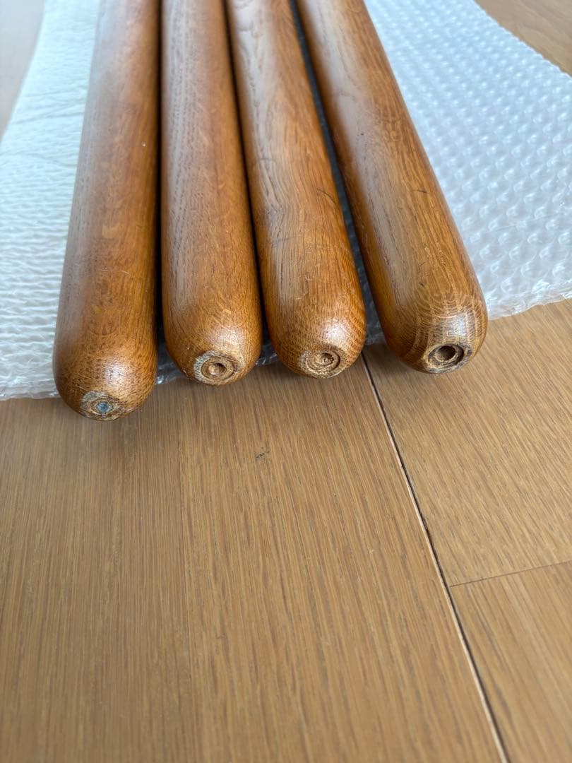 【廃盤／希少品】unico ALBERO カフェテーブル 楕円形テーブル