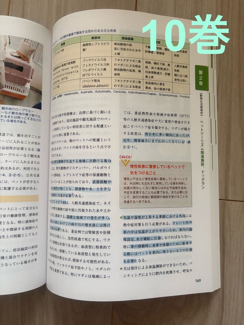 【エデュワードプレス】愛玩動物看護師カリキュラム準拠教科書　全10巻