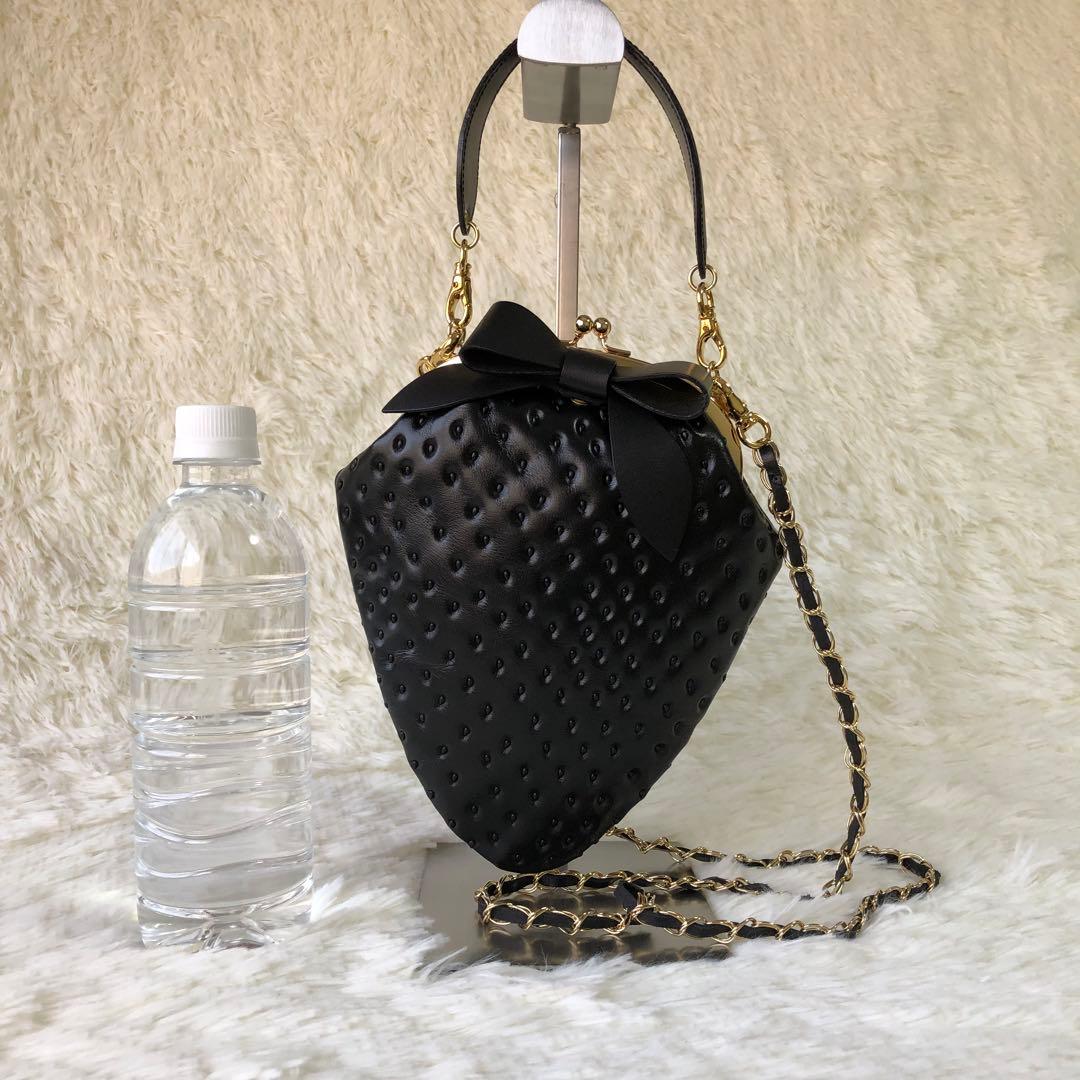 EARL'S FAVOURITE ハンドバッグ ショルダー 2way 苺 がま口