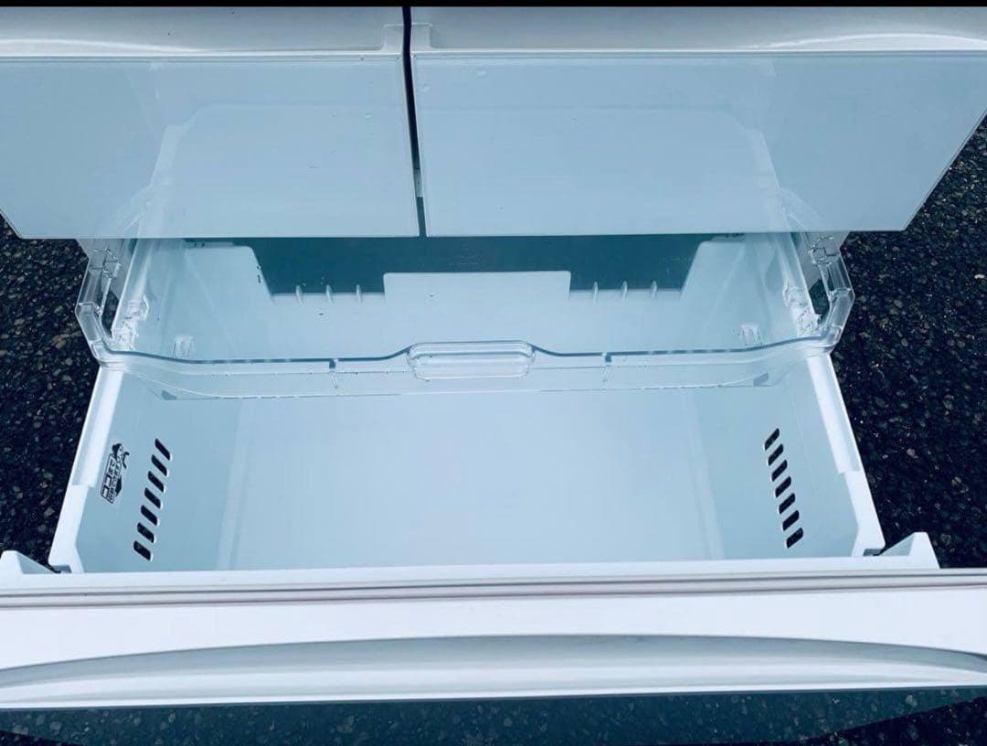 【極美品】東芝ノンフロン冷凍冷蔵庫 形名：GR-H460FV（ZC）458L