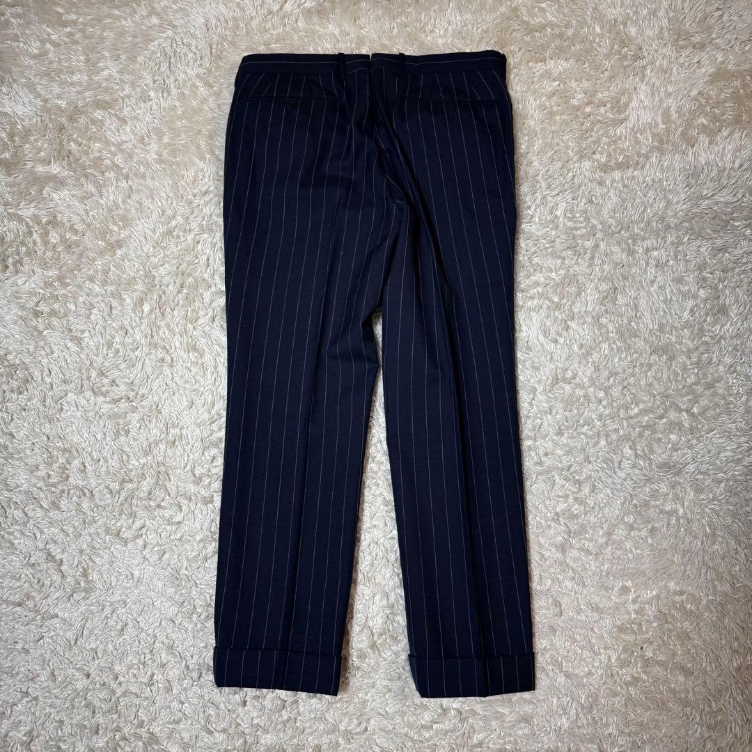 RINGJACKET リングヂャケット ストライプ スーツセットアップ ネイビー