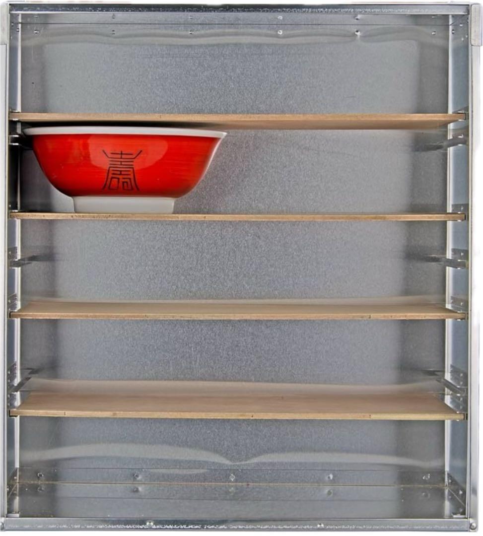 中尾アルミ製作所　出前箱　横型5段