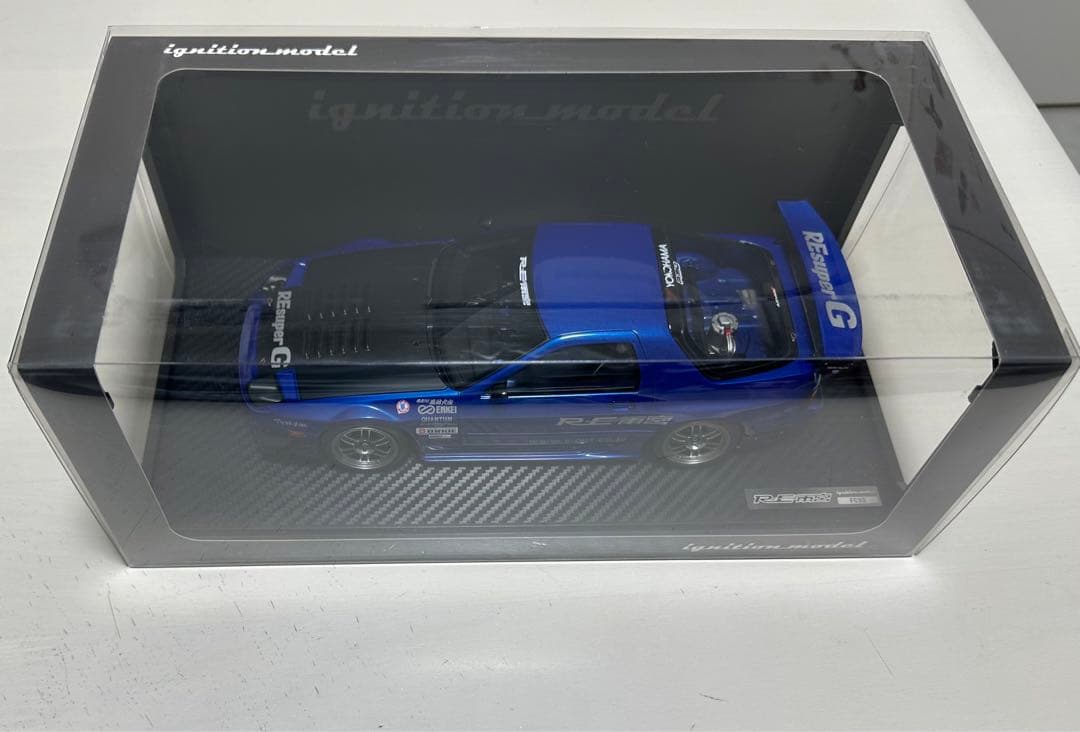 イグニッションモデル RX-7 FC3S RE雨宮 1/18 MAZDA 青