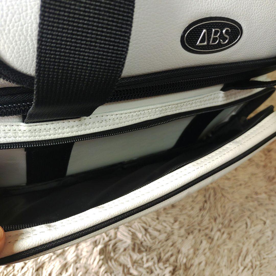 【美品】ABS キャプテンサンタ　ボーリングバッグ　ホワイト　2way コラボ