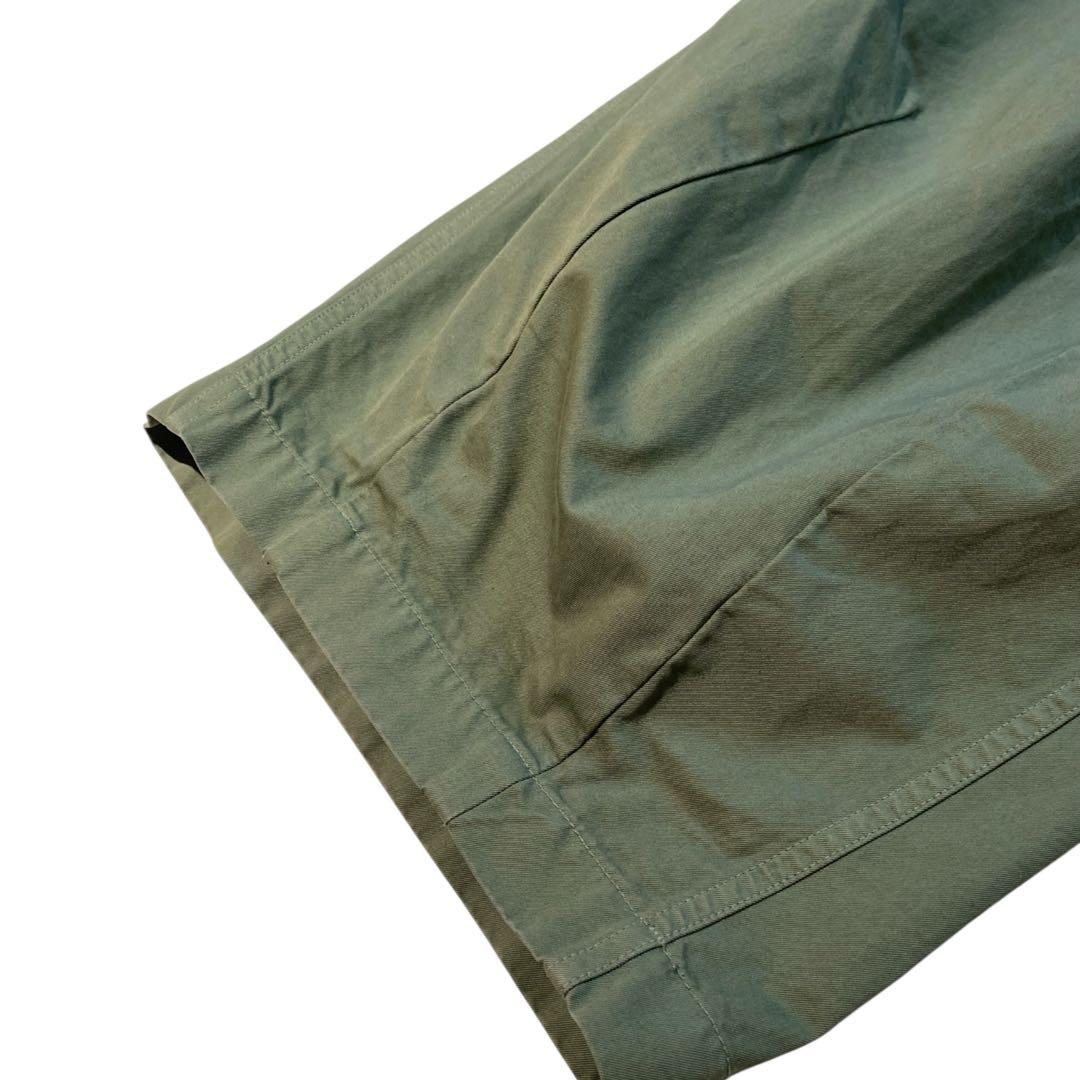 【未使用】nest robe コットンカーゴパンツ ファティーグ ワイド パンツ