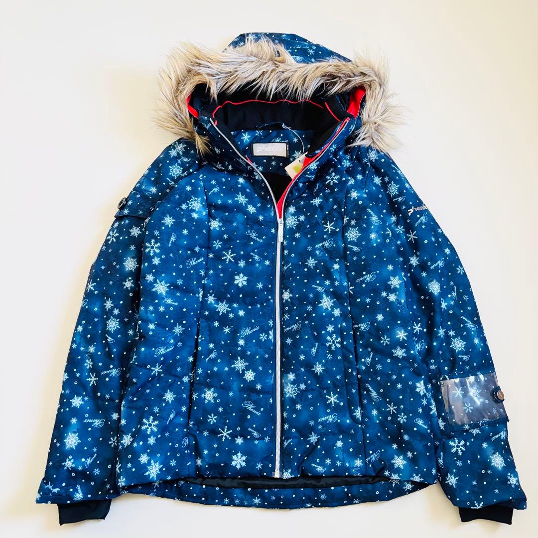 2578【美品】フェニックス スキーウェア レディース ジャケット ファー付き
