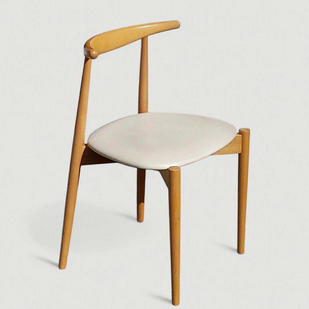 秋田木工 曲木 ダイニングチェア No.0808 IDC大塚家具 ホワイト ①