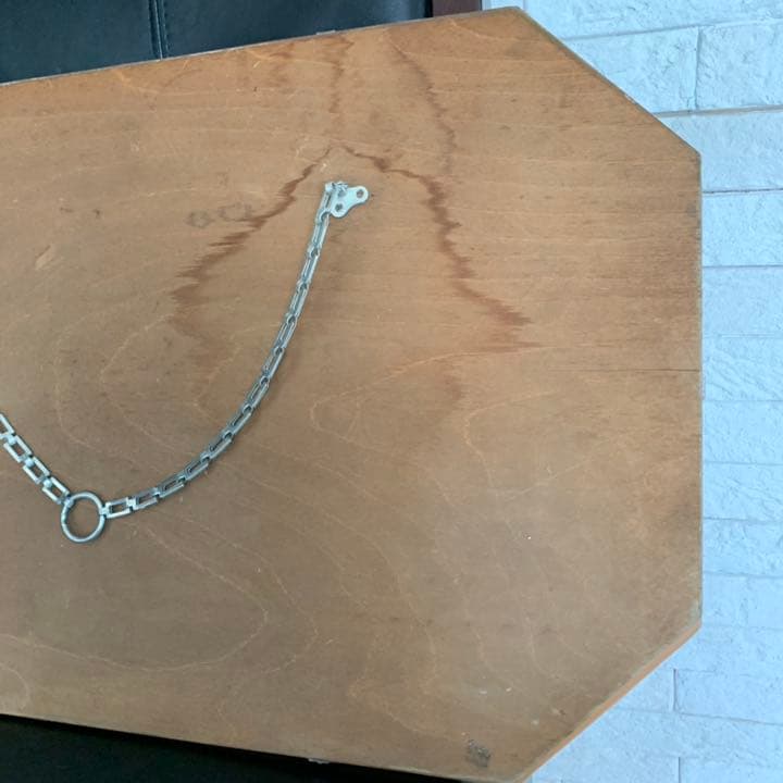 アンティーク 鏡　ミラー　オールドアンティーク　8角