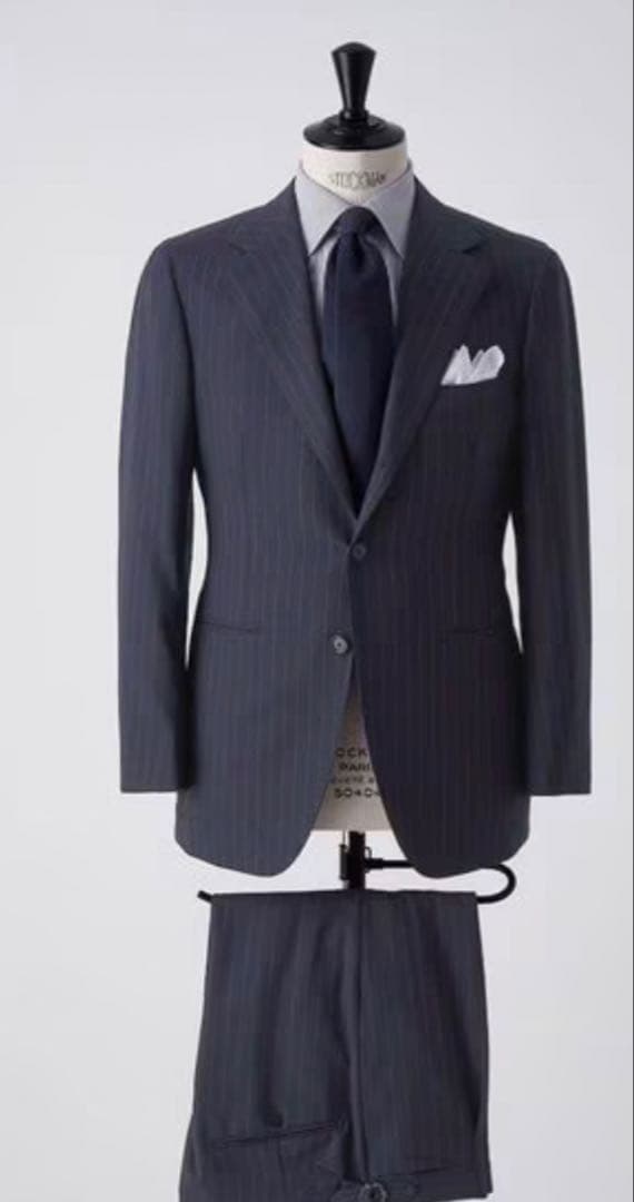 UNITED ARROWS SOVEREIGN チョークストライプ スーツ