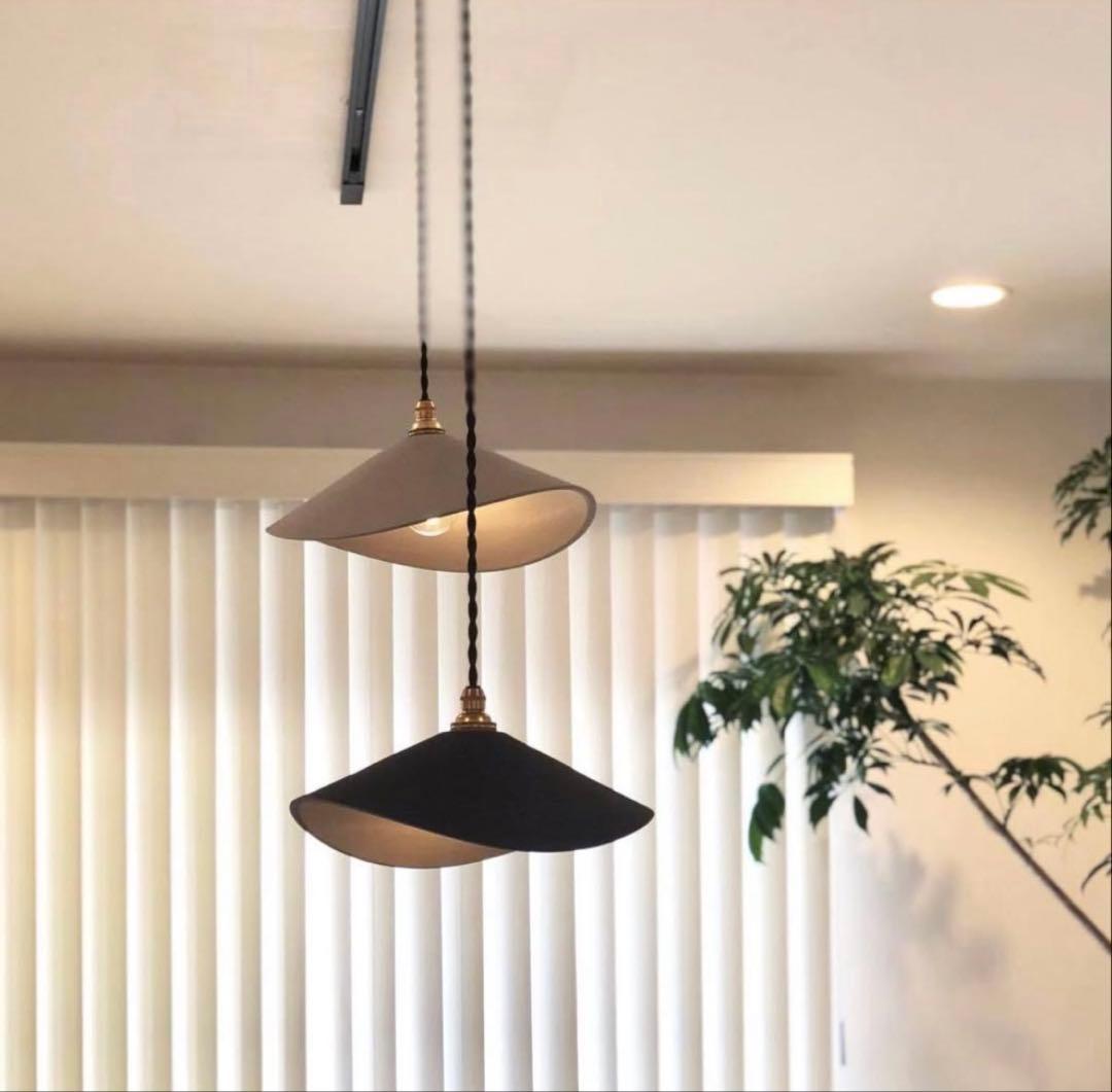 3RD CERAMICS サードセラミックス ペンダントランプ　グレー