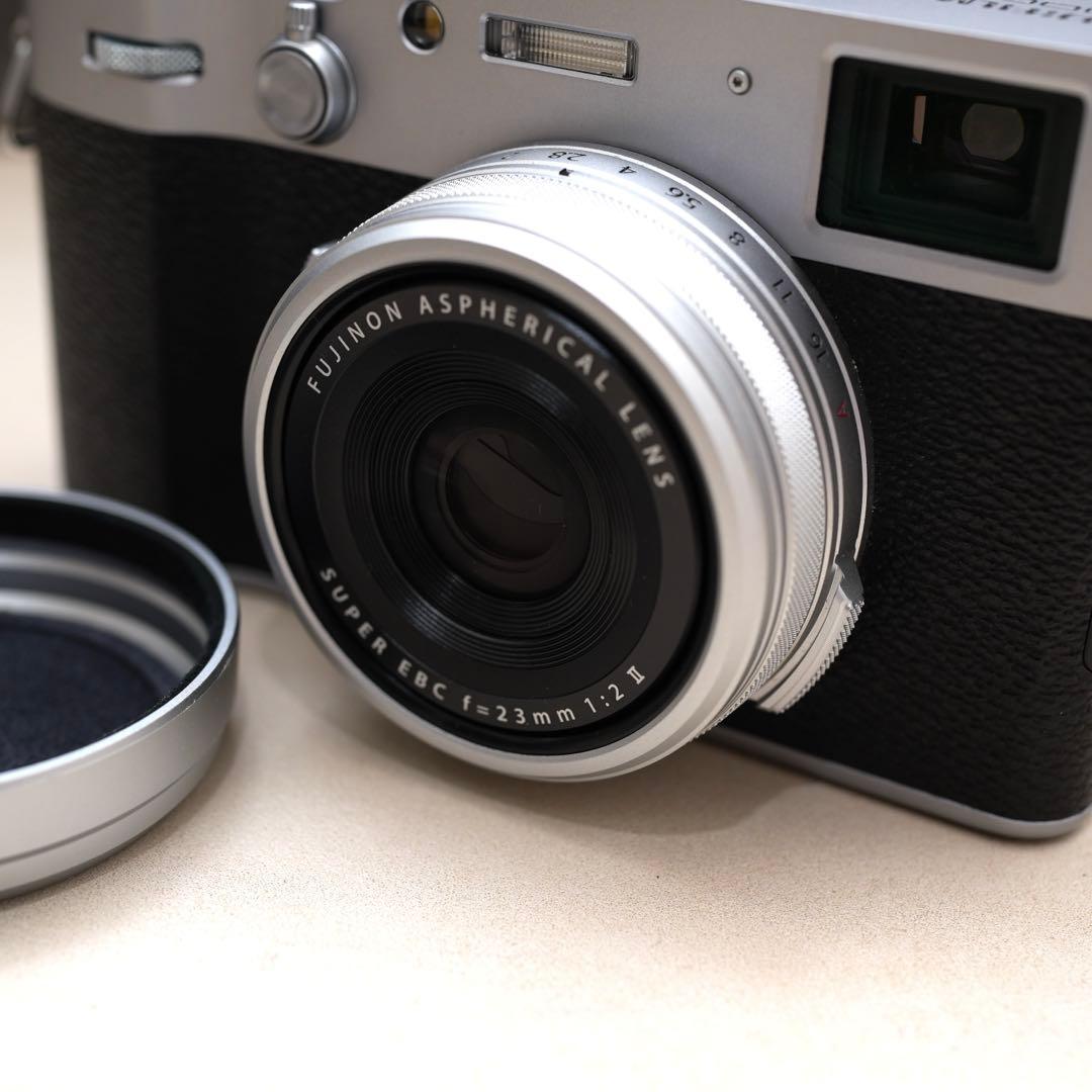 【美品】保有半年　X100VI シルバー、フィルターアダプター等同梱