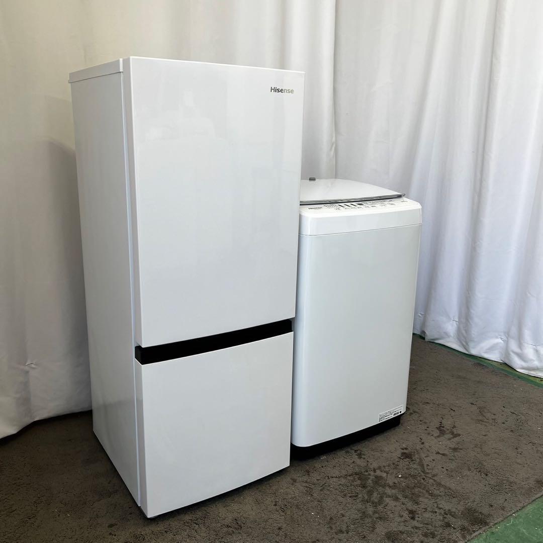 406⭕️洗濯機　冷蔵庫　一人暮らし　設置無料　家電セット　小型　単身　綺麗　安い