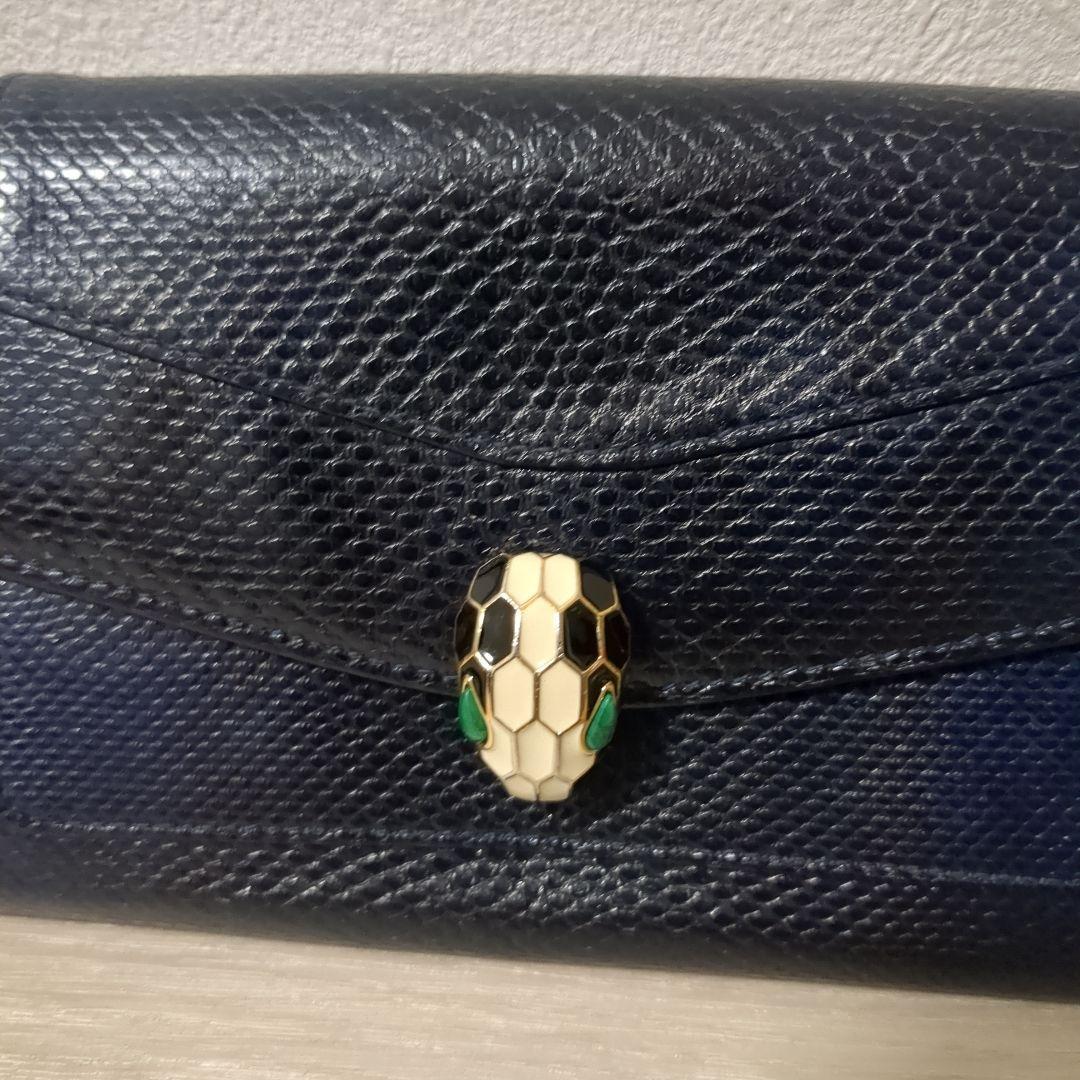 【激レア】BVLGARI　ブルガリ　セルペンティ　長財布　パイソン