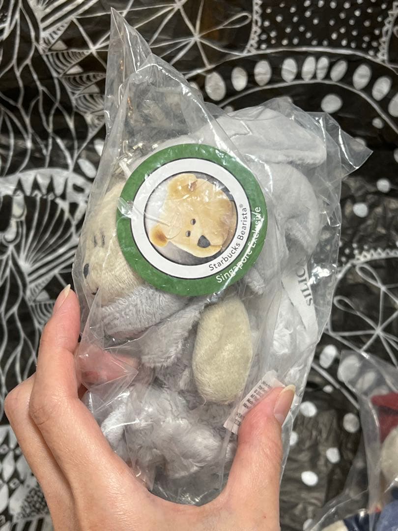 レア　スターバックス　ミニベアリスタ　サンスイ　シンガポール　キーチェーン