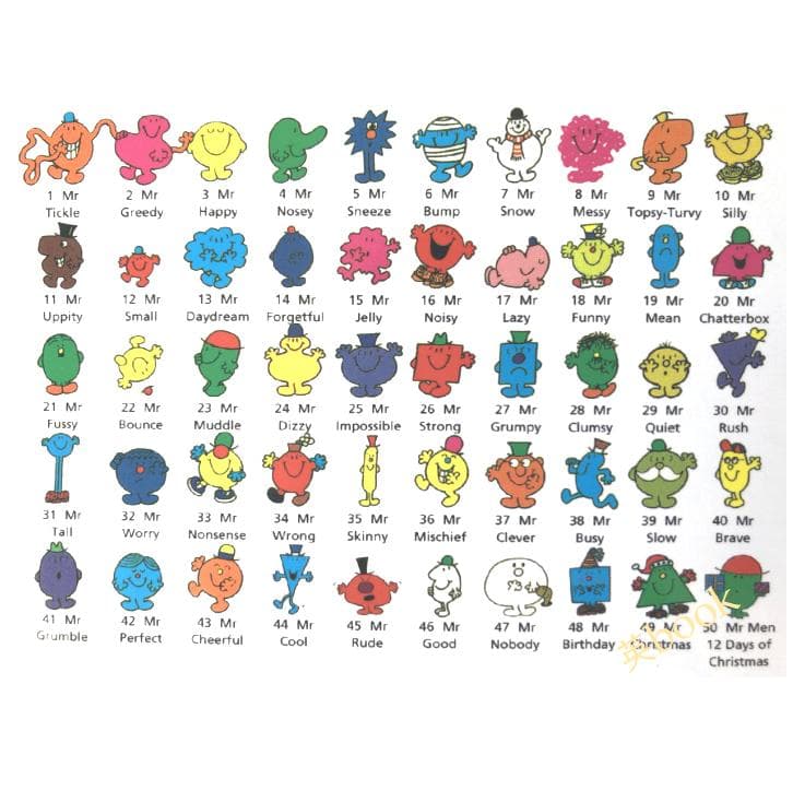 Little Miss & Mr. Men絵本87冊　全冊音源付　マイヤペン対応