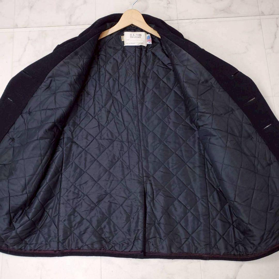 希少✨ショット 740N Pコート USA製 大きいサイズ ダブルボタン 46