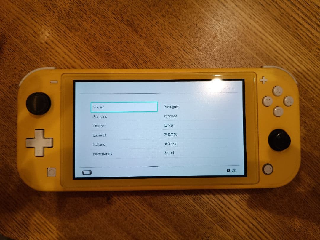 Nintendo Switch Lite 本体（新品予備バッテリー付）　ジャンク