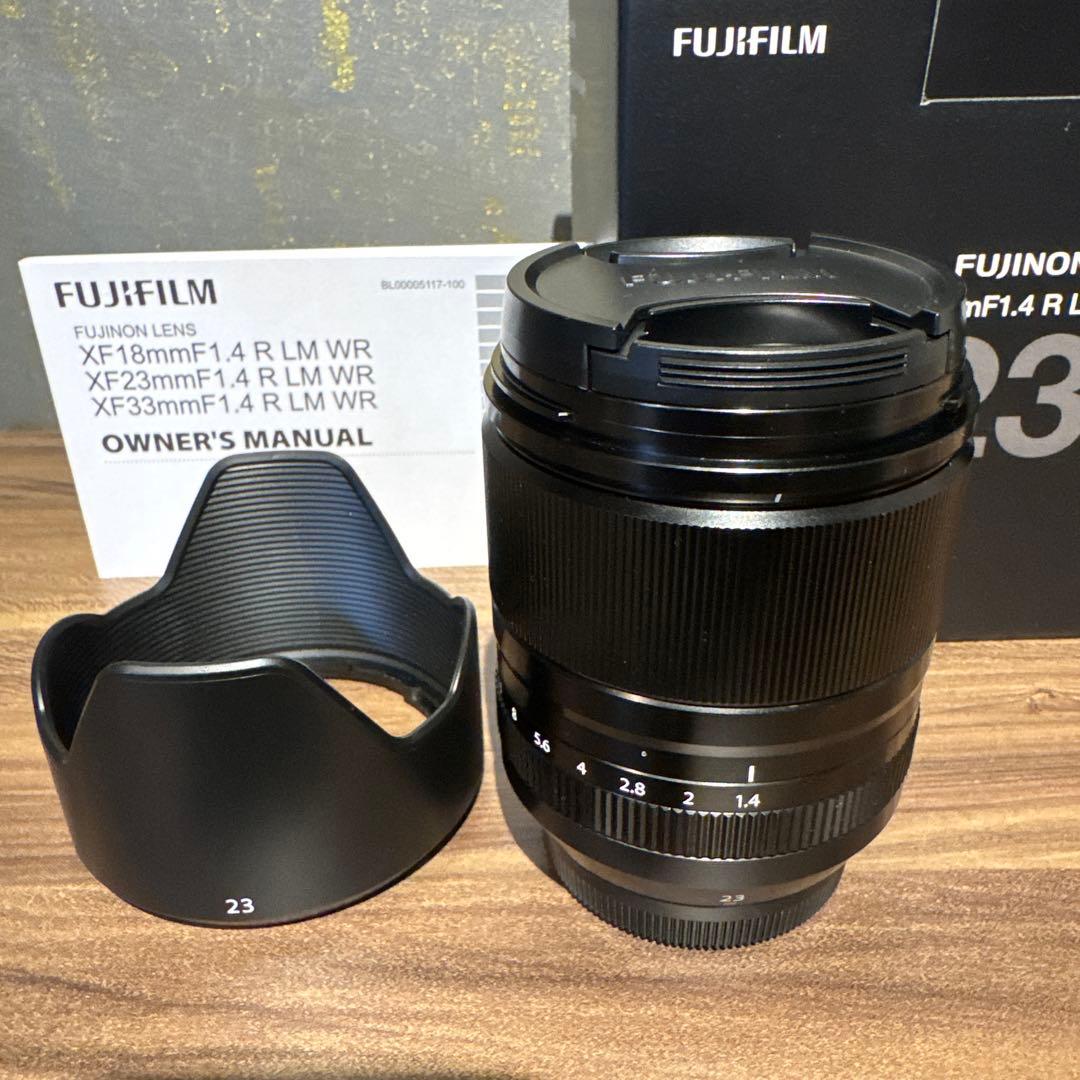 FUJIFILM XF 23mm F1.4 R LM WR 単焦点レンズ　極美品