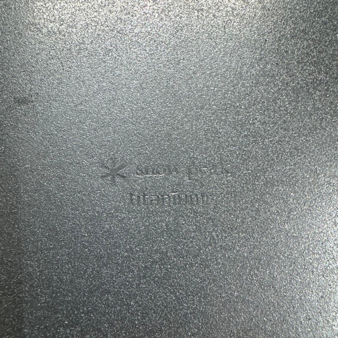 ★ peakチタントレックプレート18cm4個セット※60