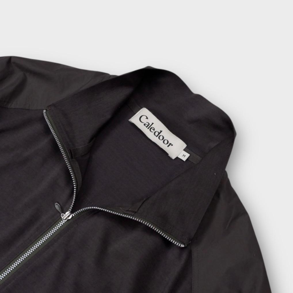 Caledoor【メリノウール ハーフジップセーター】