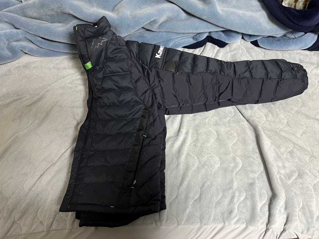 カワサキ×クシタニ ソフトシェルシングルジャケット LL ホワイト