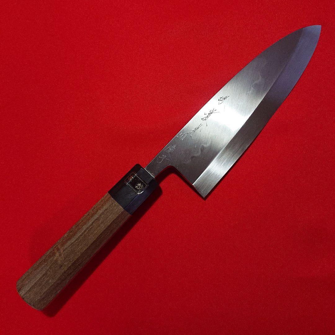 包丁 堺包丁 出刃包丁 本焼白 〔 安来鋼 白鋼三鋼 〕 實光(じっこう)刃物