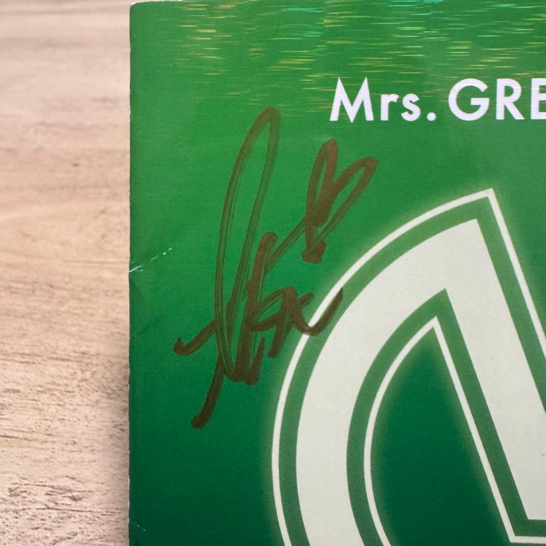 【直筆サイン入り】【初回限定盤】【Mrs. GREEN APPLE】