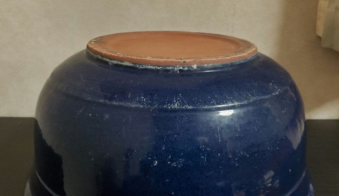 火鉢 金魚鉢 陶器鉢 植木鉢 アンティーク 睡蓮鉢