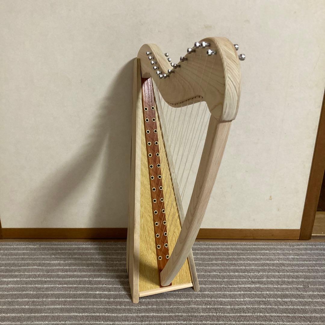 ほのぼの工房の複弦ハープ