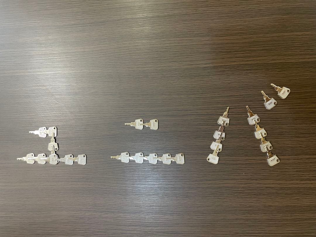 ユニバーサル　設定キー　602 50本セット