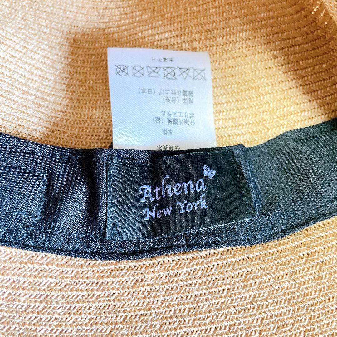 極美品✨アシーナニューヨーク リサコ　リボン　キャペリン　頭囲57cm 調節可