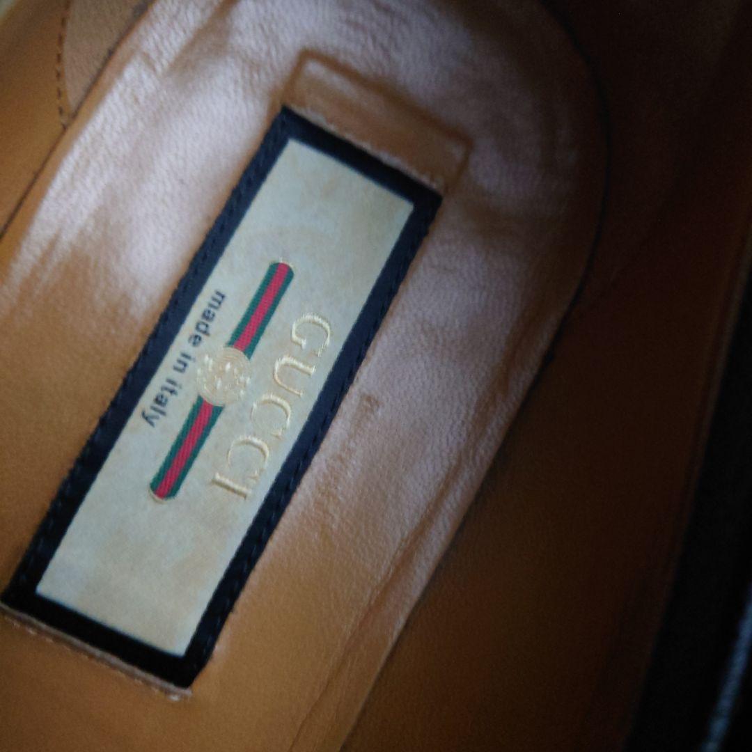 GUCCIホースビットローファーsize5（着用感25.5相当）黒