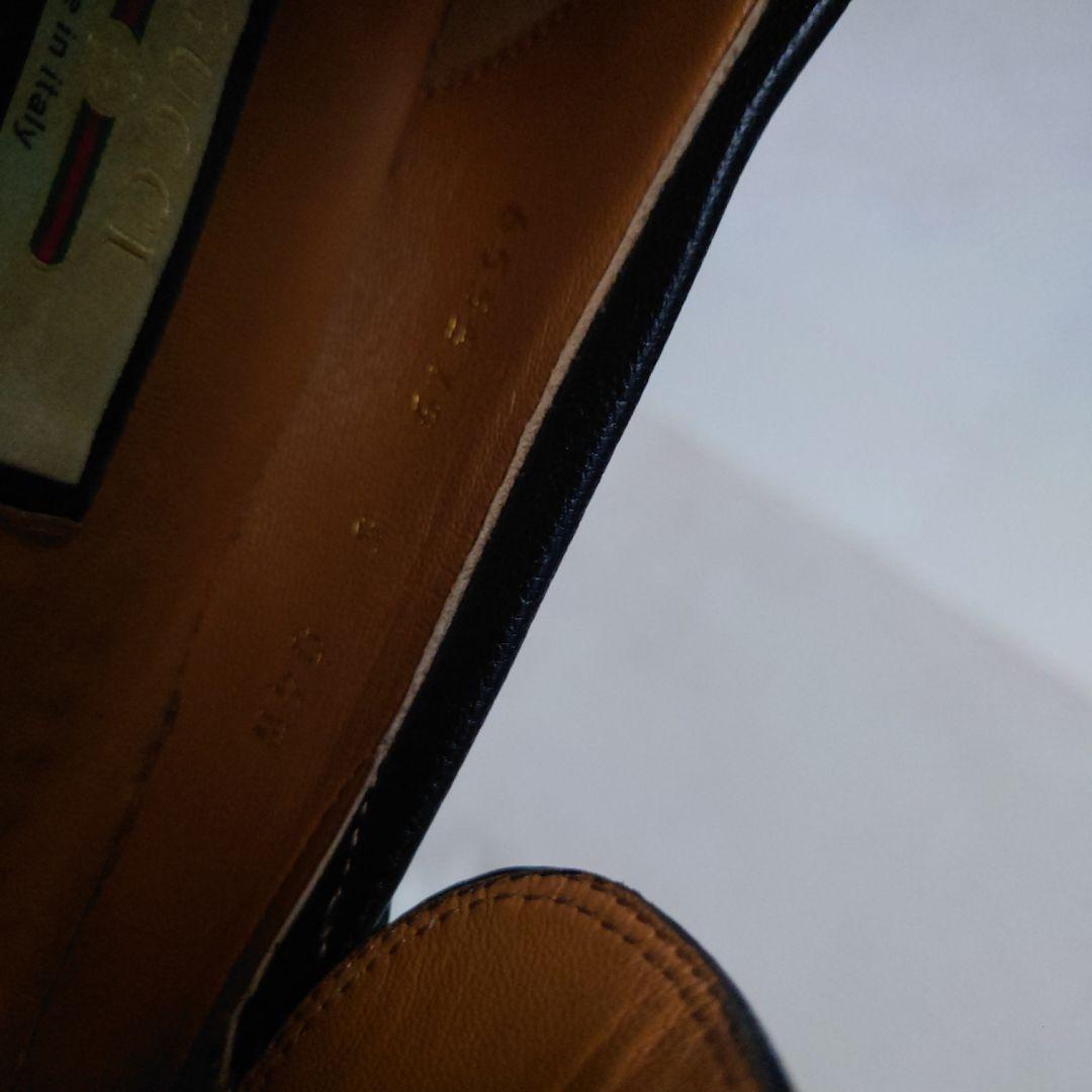 GUCCIホースビットローファーsize5（着用感25.5相当）黒