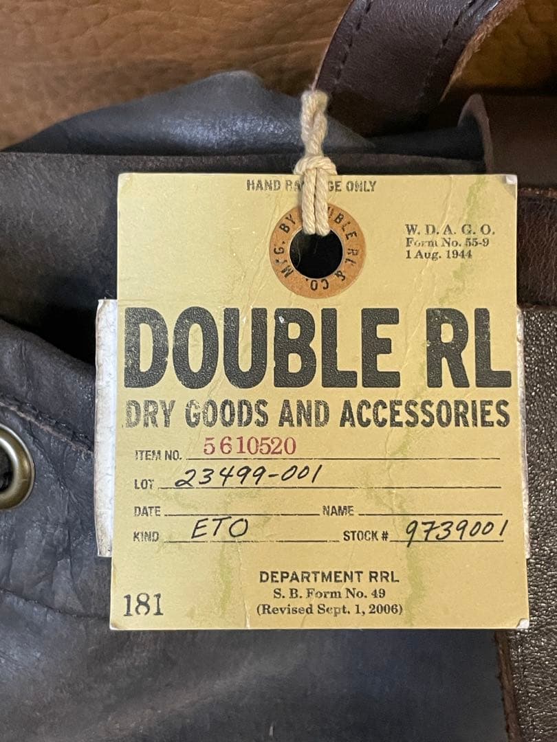 【新品】RRL ダブルアールエル リュックサック バックパック バッグ