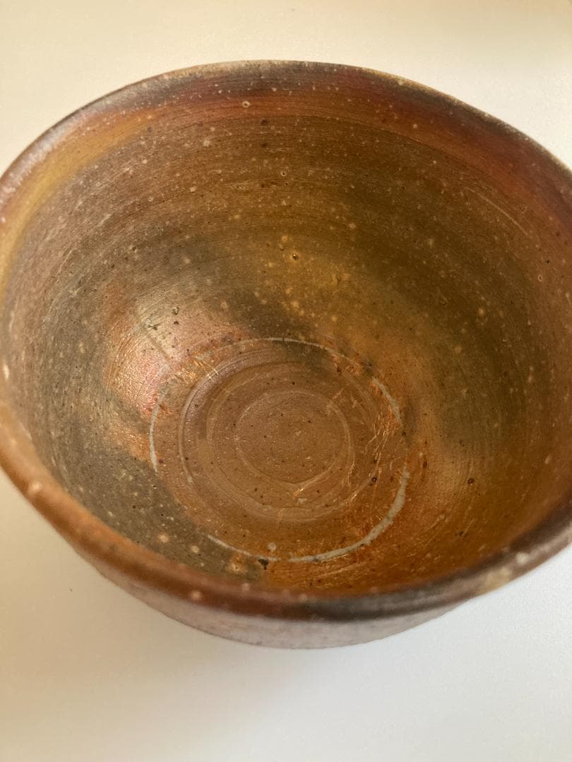 備前焼　藤田龍司作　茶碗