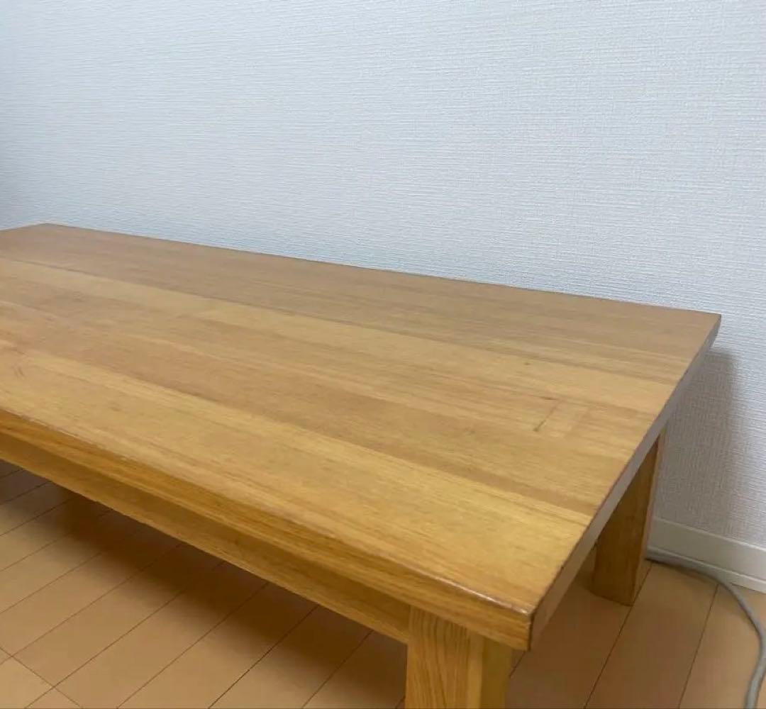 MUJI 無印良品 タモ材 ローテーブル 350H【絶版】