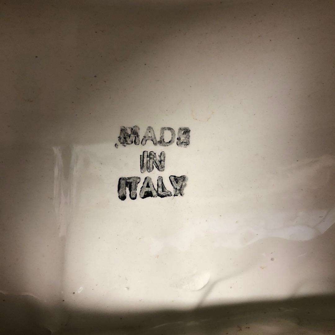 特大イタリア陶磁器製置物