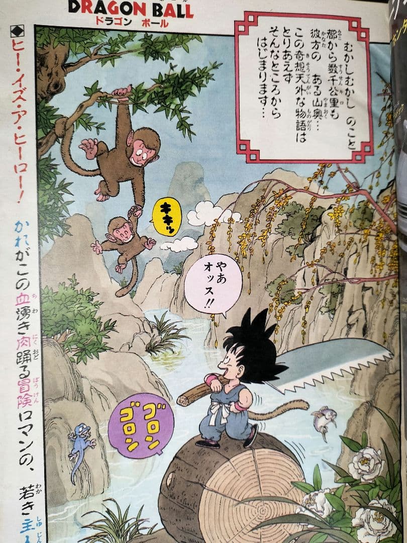 専用 正規品【週刊少年ジャンプ1984年51号】新連載　ドラゴンボール