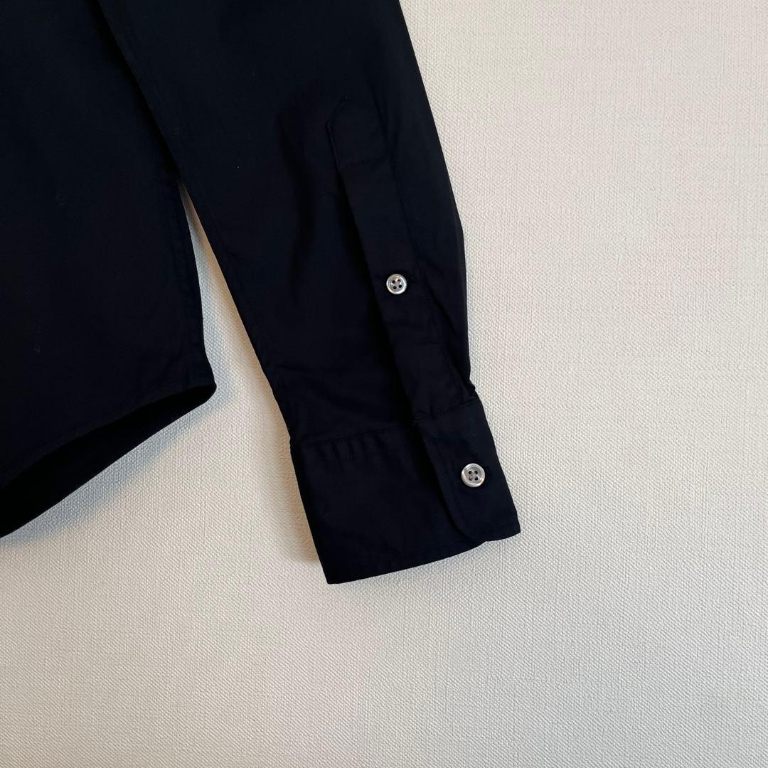 【超レア★未使用級★165/92】ラルフローレン黒ドレスシャツ★サイズ6ブラック