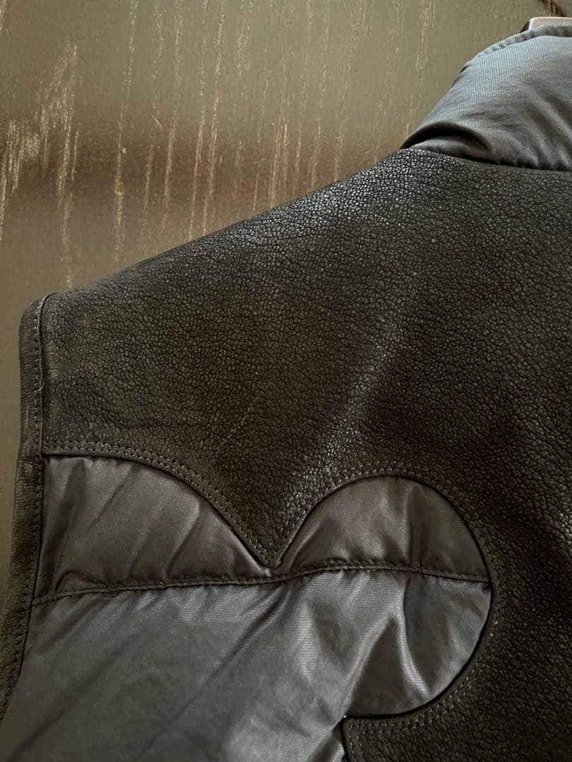 CHROME HEARTS PUFFY WSTRN クロムハーツ　ダウンベスト