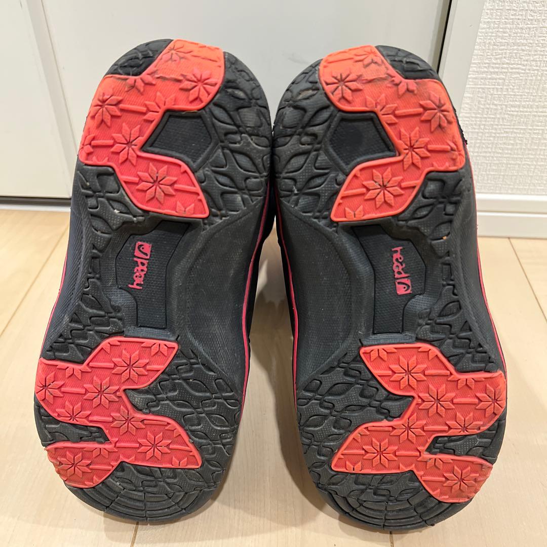 【比較的美品_即日発送】head スノボブーツFIVE WMN BOA 23cm
