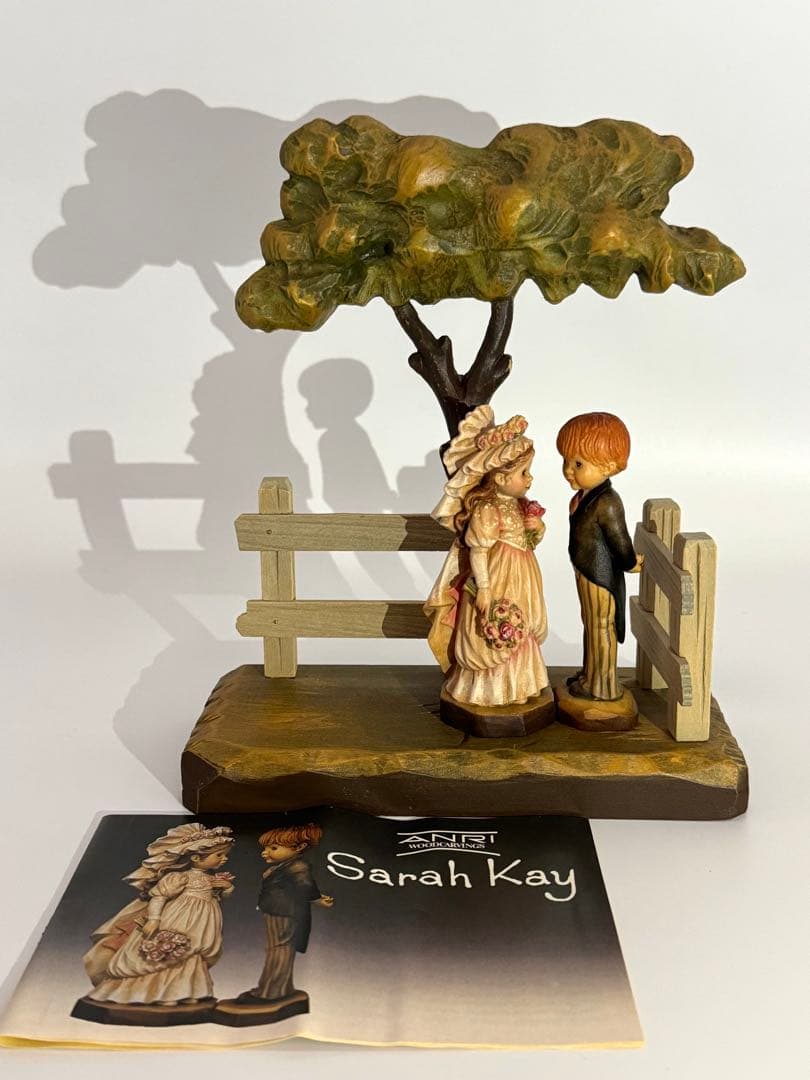 ANRI 木彫り人形 4000体限定 アンリ フィギュア フィギュリン3点セット