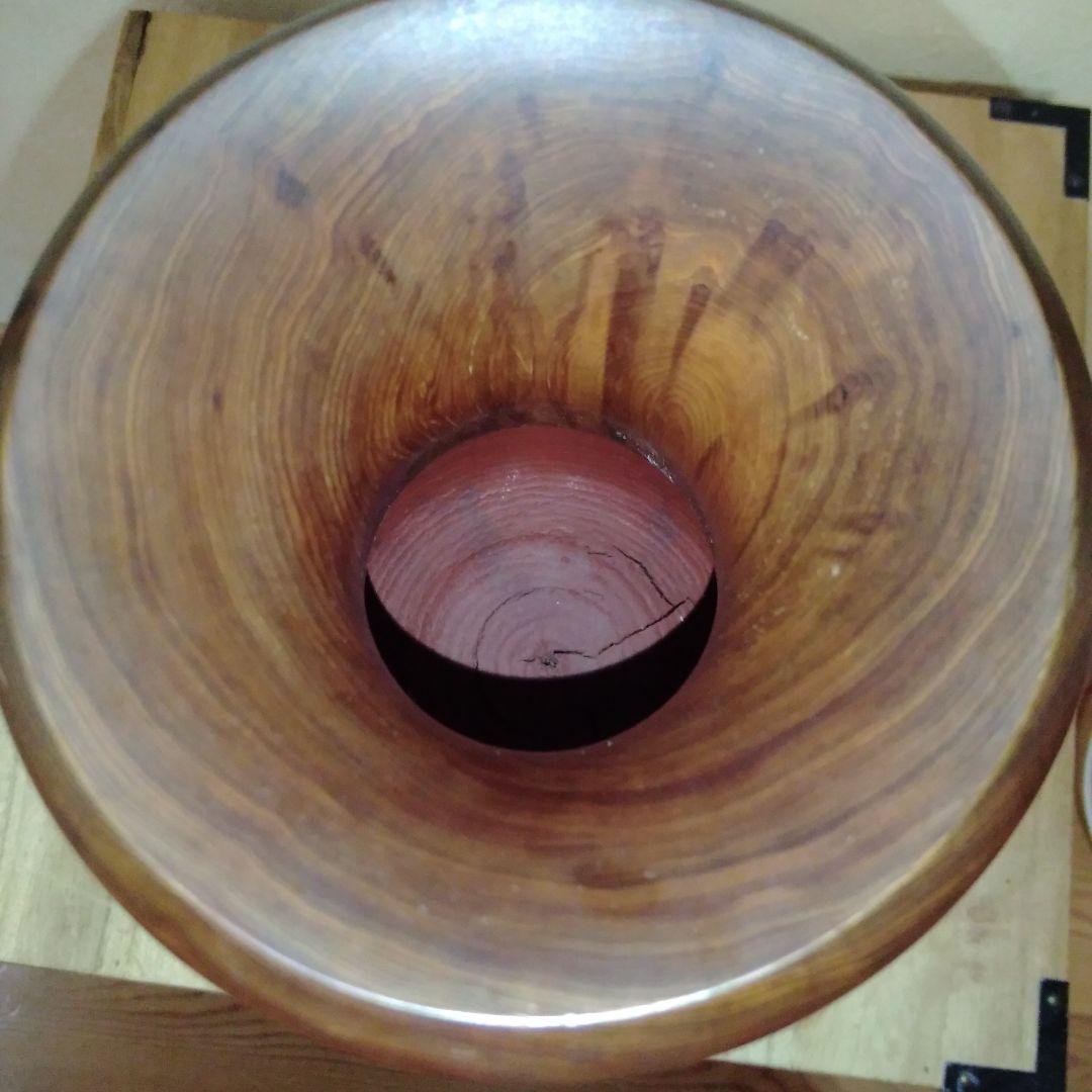 銘木屋久杉　泡瘤　花瓶