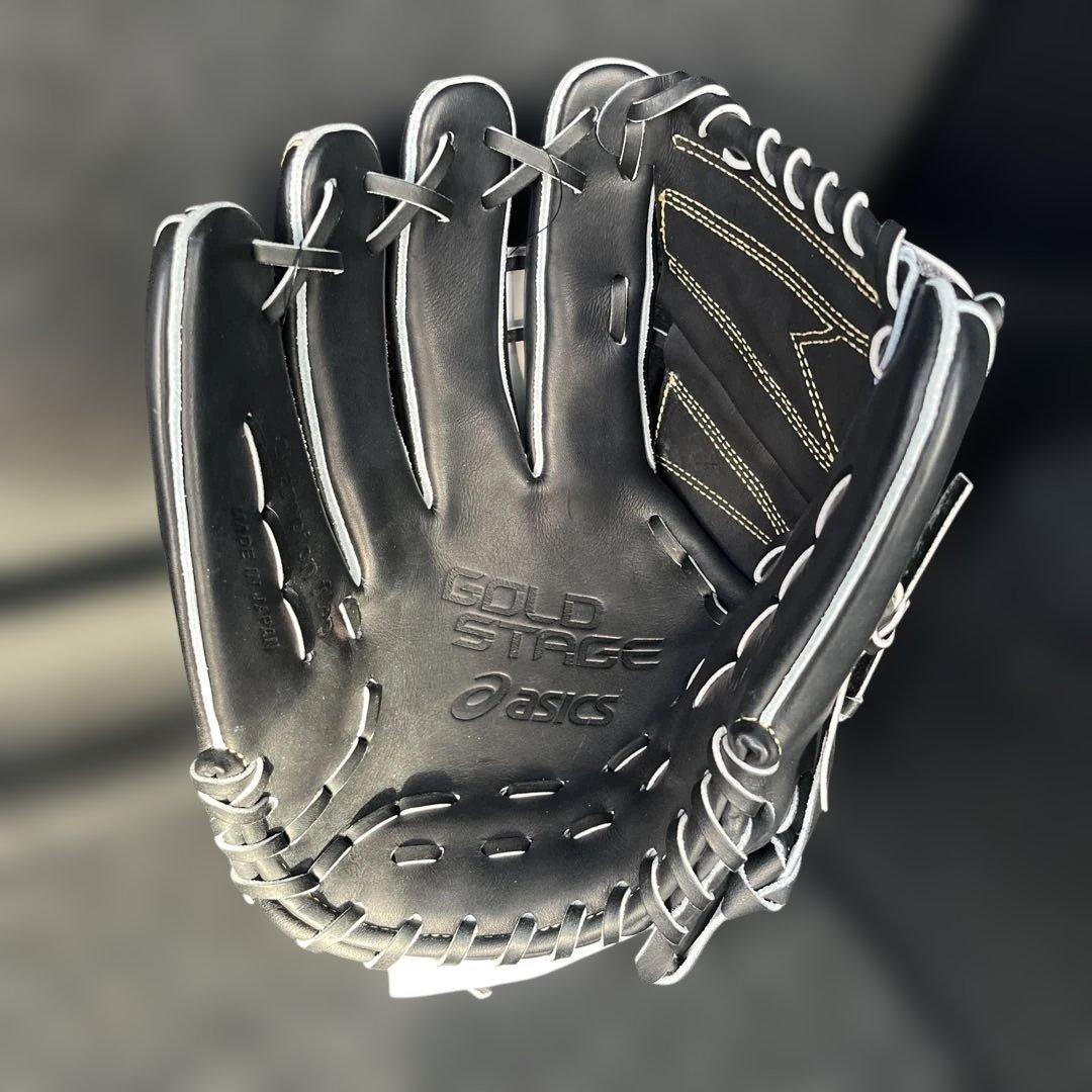 希少　未使用　asics 左投げ　硬式投手用GOLDSTAGE i-Pro