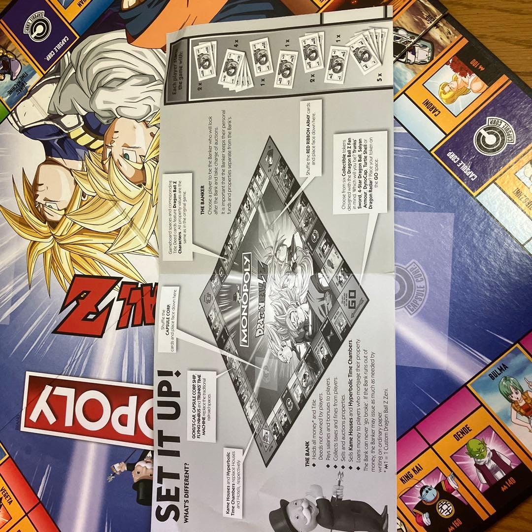 ドラゴンボールz モノポリー（逆輸入版、英語）