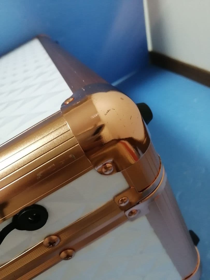 新品 訳あり コスメボックス ヴァリーズ トランク型 ドレッサー メイクボックス