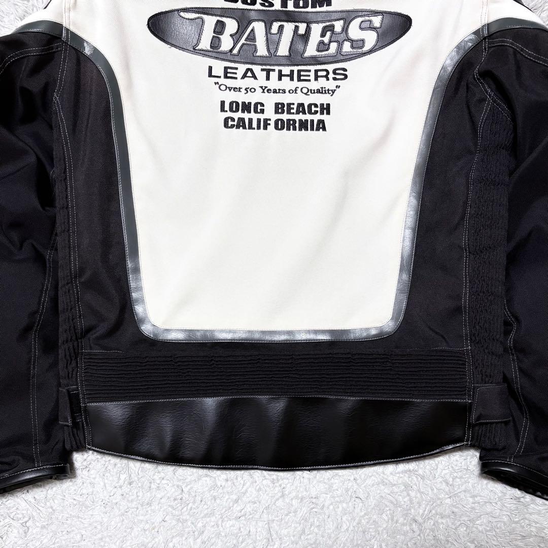 BATES ベイツ　ライナー、パット付きライダースジャケット　大きいサイズXL