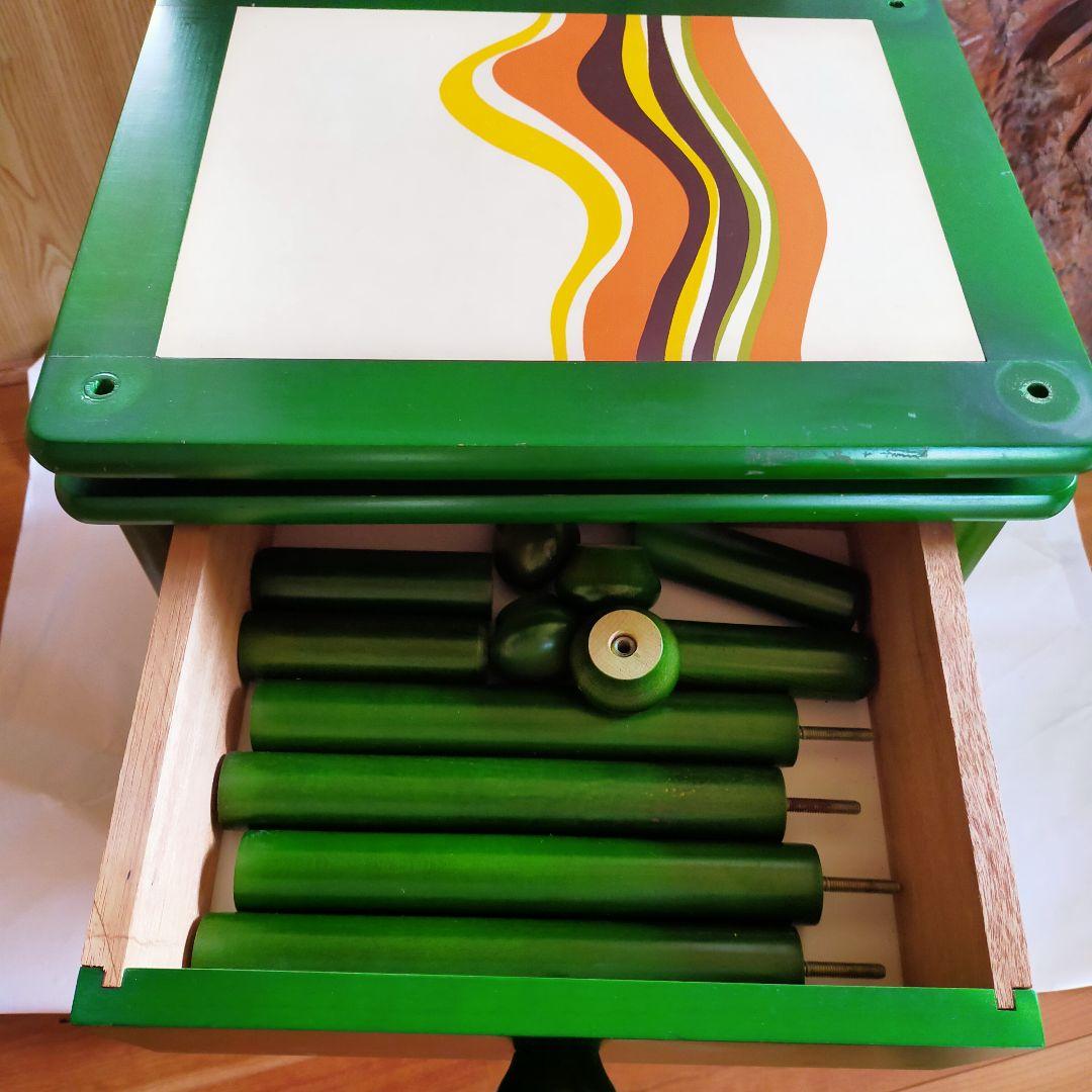 希少　電話台　昭和レトロ　コイズミ　小泉産業　リビングメイト